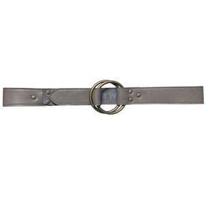 Double-Ring Belt - Grey