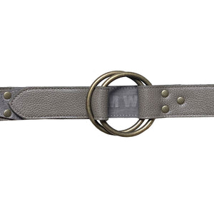 Double-Ring Belt - Grey