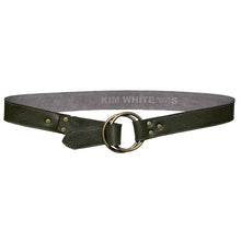 Load image into Gallery viewer, Double-Ring Belt - Loden
