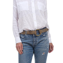 Load image into Gallery viewer, Double-Ring Belt - Cream
