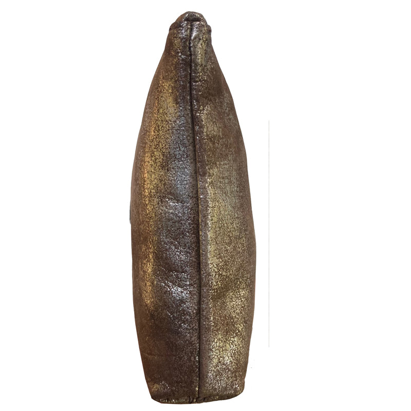 Ring Clutch - Soft Brown Metallic