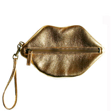 Load image into Gallery viewer, Kiss Wristlet - Gold
