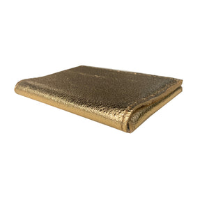 Folding Wallet - Gold Metallic
