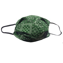 Load image into Gallery viewer, KW Mask - Green Bandana
