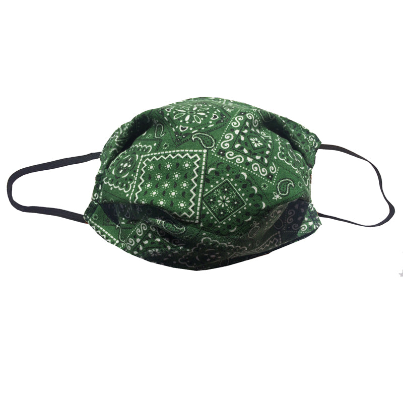 KW Mask - Green Bandana