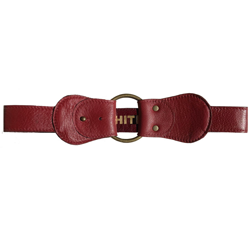 Flip-Back Waist Belt - Red