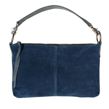 Load image into Gallery viewer, Slouchy Bag - Royal Blue Suede

