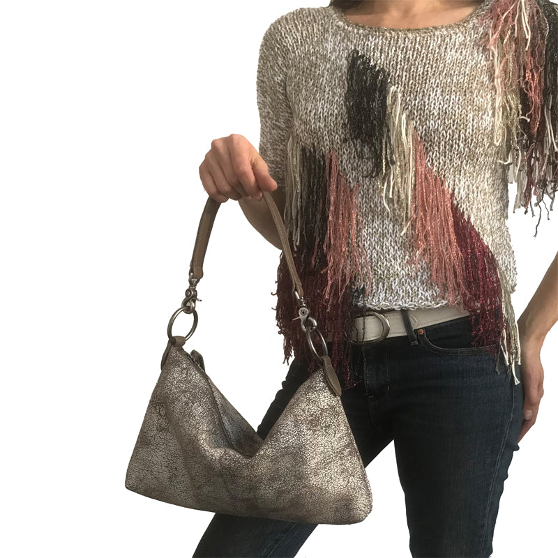 Slouchy Bag - Chocolate Texture