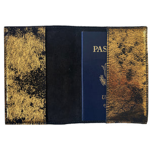 Passport Holder - Smoky Gold Metallic