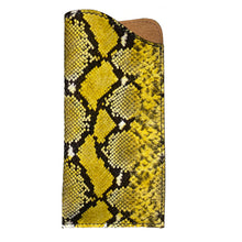 Load image into Gallery viewer, Eyeglass Case - Yellow Snake
